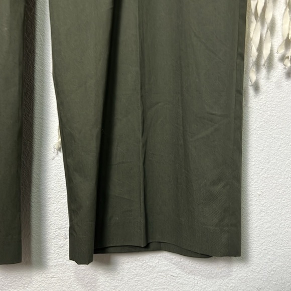 Hobbs London Green Cropped Trouser Size US14 - Picture 3 of 9